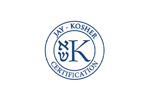 Jay-Kosher certified logo.